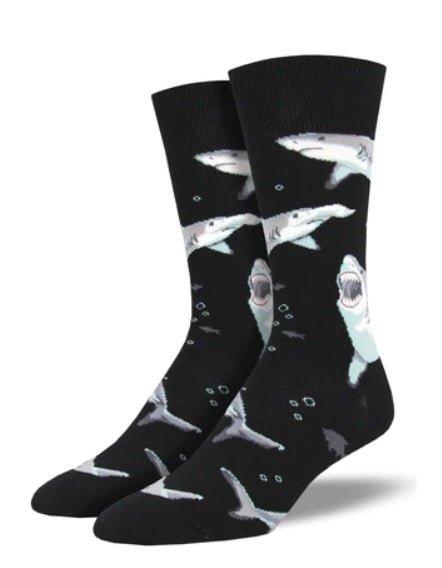 Mens Shark Chums Sock