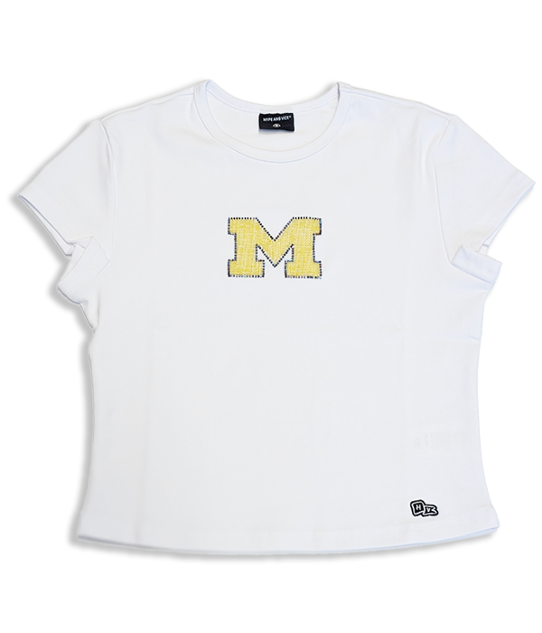 Womens Michigan Baby Tee