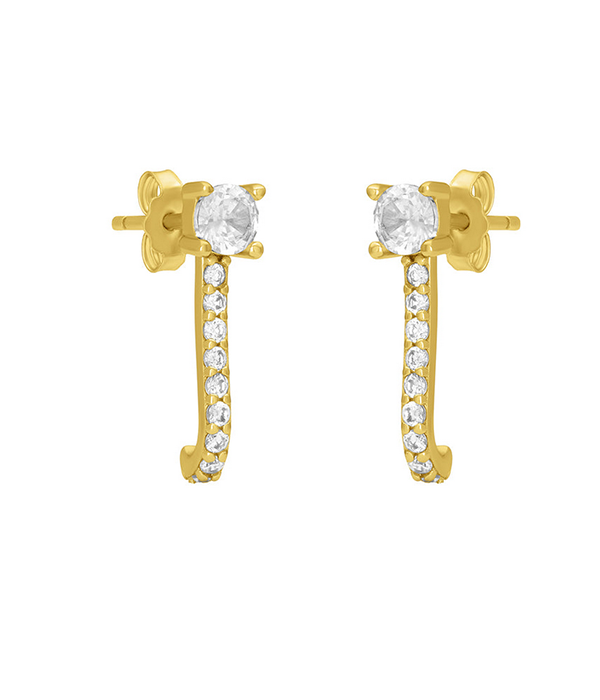 Womens Irie Studs - Gold