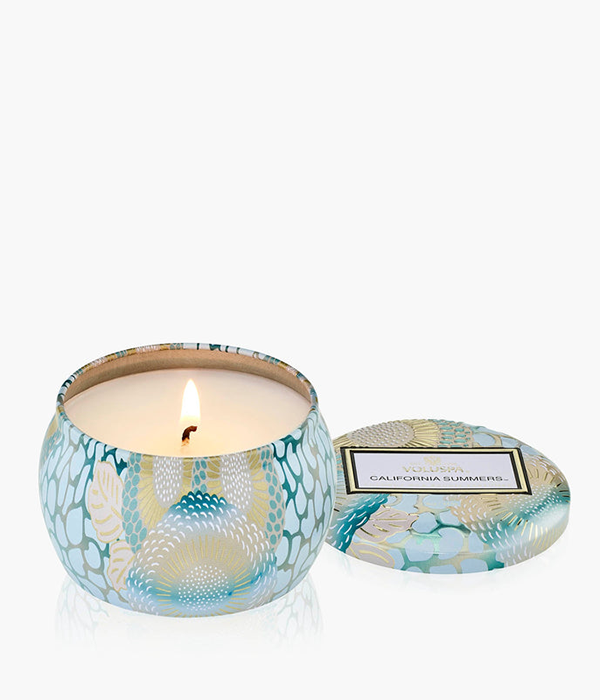 VOLUSPA Mini Decorative Tin Candle 25 Hour