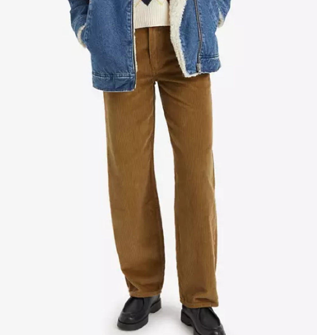 Womens Baggy Dad in Ermine