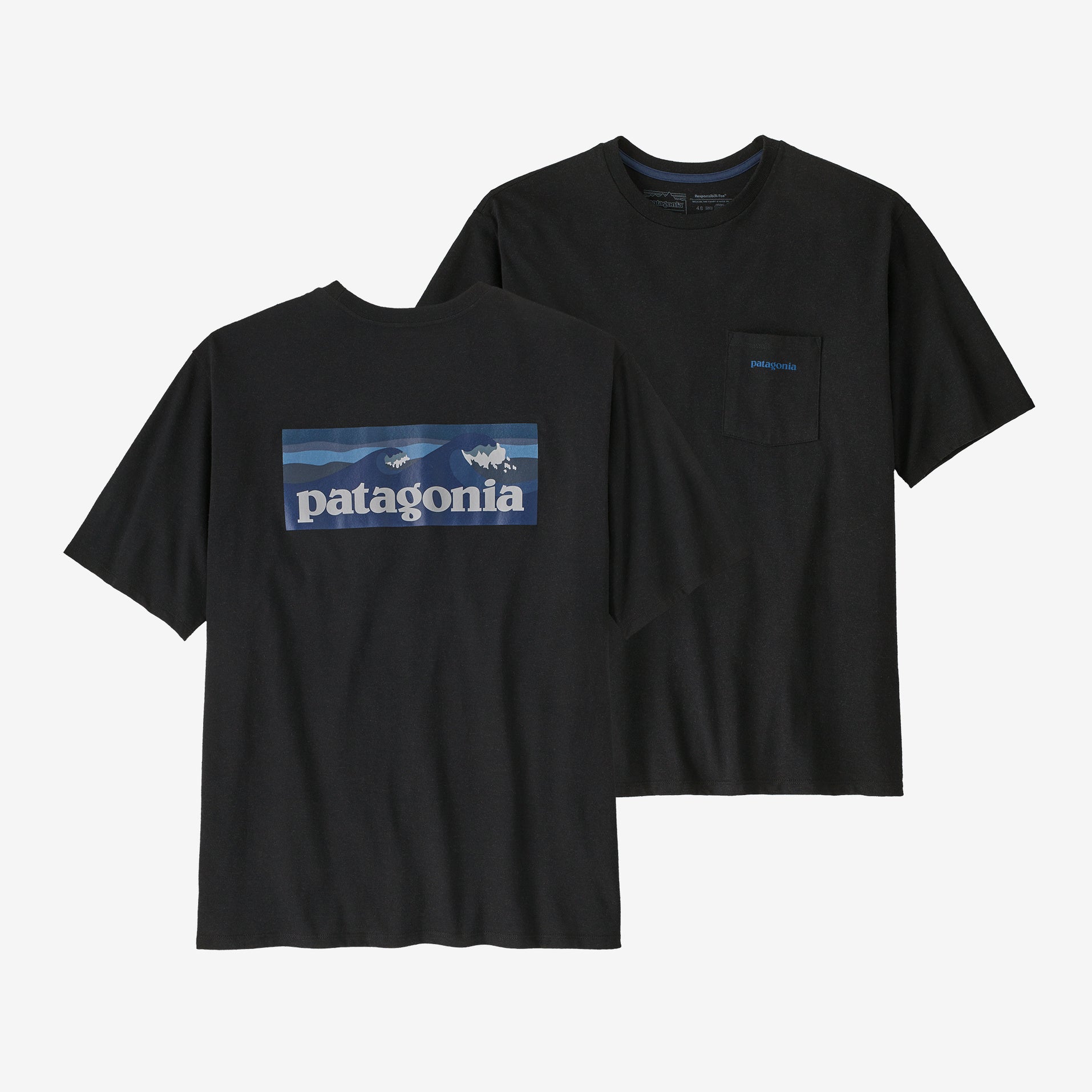 Mens Boardshort Logo Pocket Responsibili-Tee