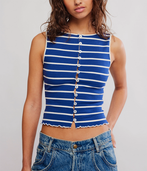 Womens Tilly Striped Tank