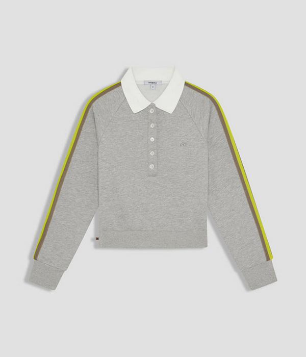 Womens Drew Button Up in Heather Grey