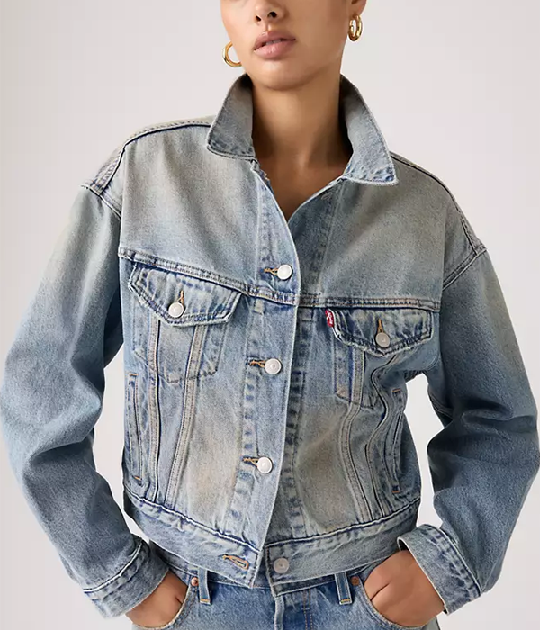 Womens Shrunken 90s Trucker in Off Roading Trucker