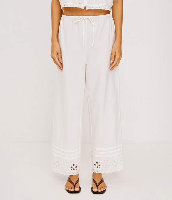 Womens Lydia Pant in White