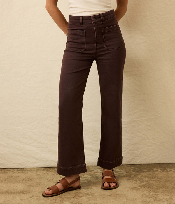 Womens Stretch Terry Patch Pocket Pant F25 A