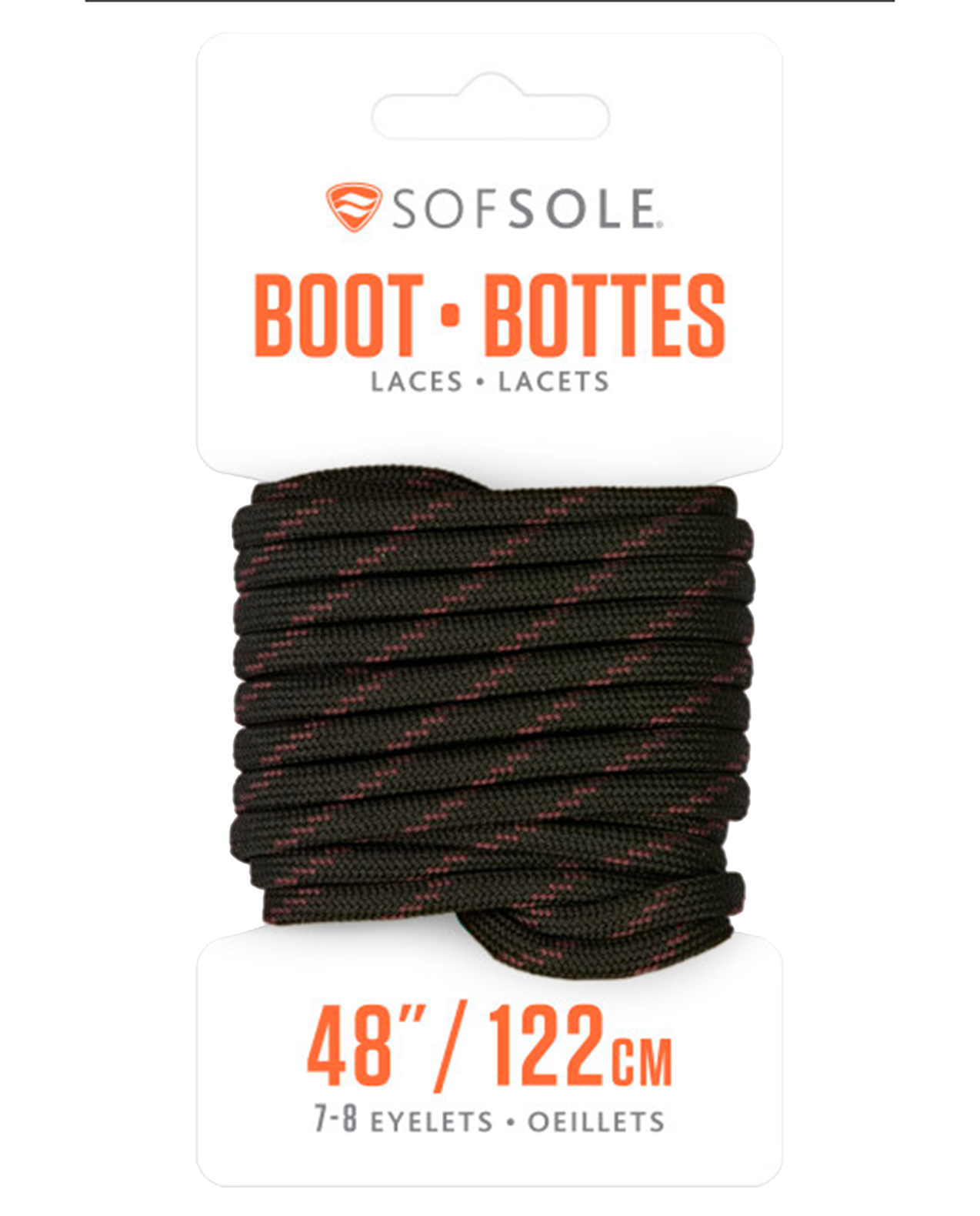 Boot Waxed Lace Black/Tan