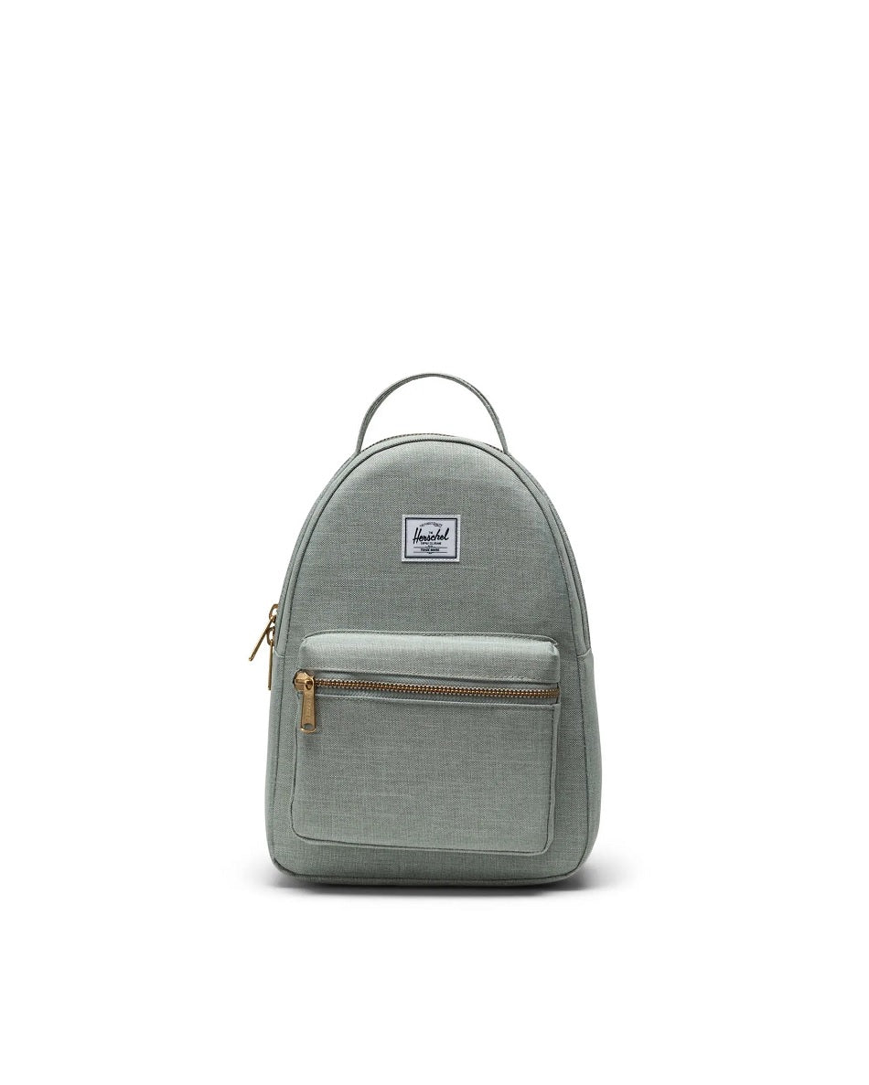 Herschel Nova Mini Backpack in Iceberg Green Crosshatch