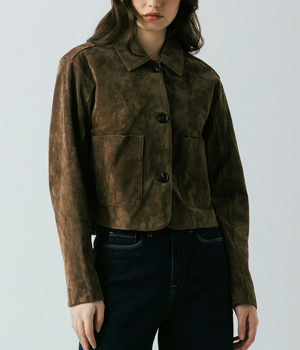 Womens Black Coffee Jacket