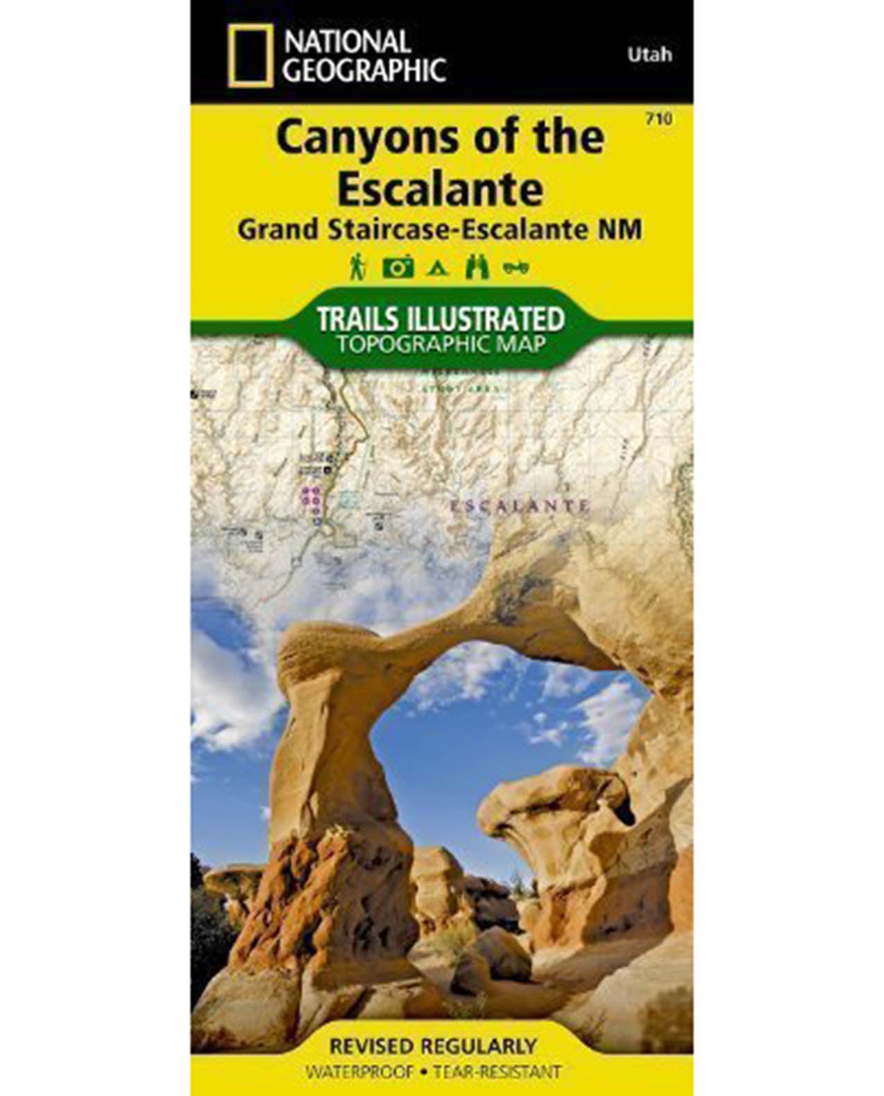 NATIONAL GEO MAPS Canyons of the Escalante #710