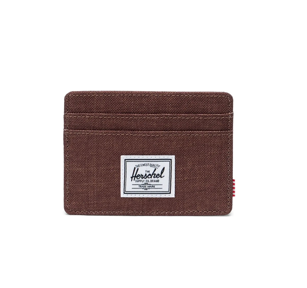 Charlie Cardholder in Potting Soil Crosshatch