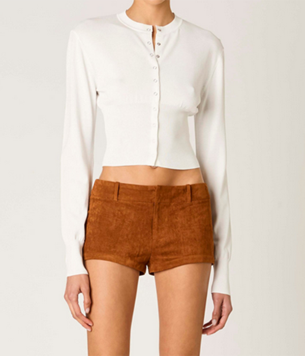 Womens Lucile Cardigan in Ivory