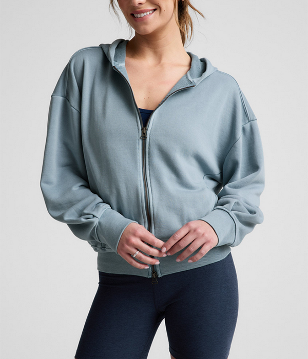 Womens Fade Out Full Zip Hoodie