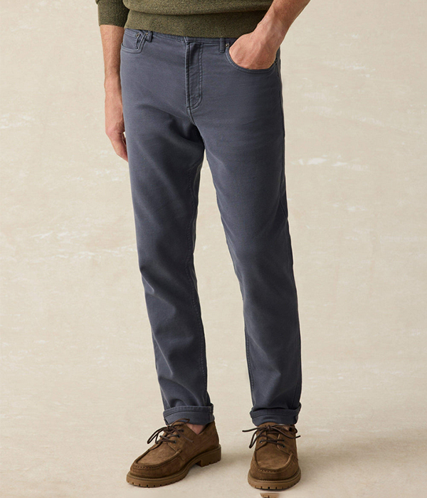 Mens Stretch Terry 5Pocket Pant S25