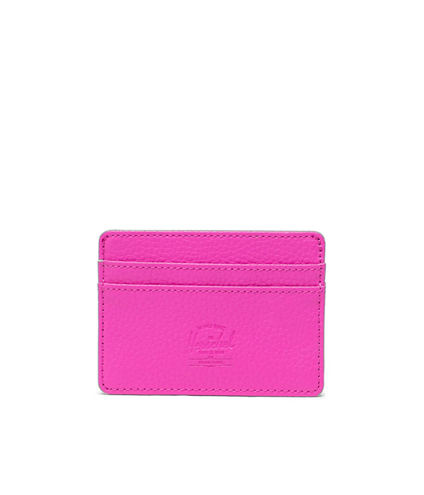Charlie Cardholder Vegan Leather in Rose Violet S26