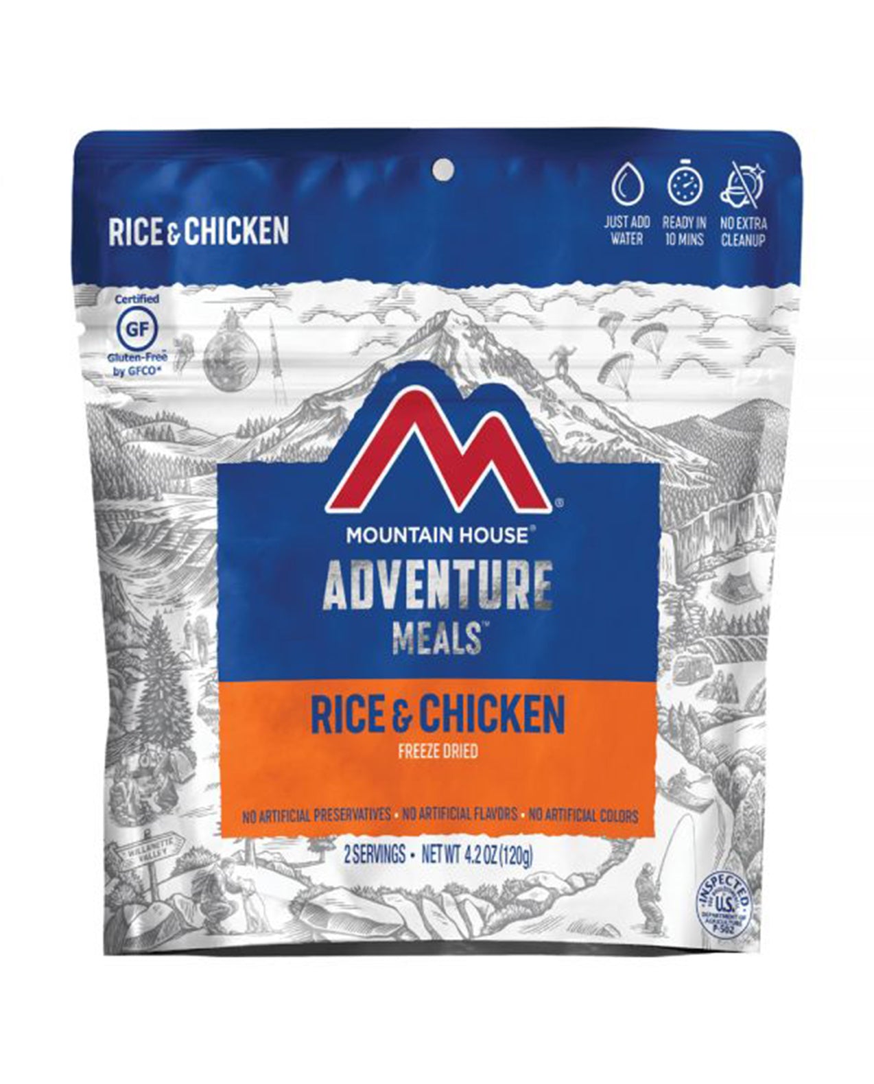 LIBERTY MOUNTAIN Mountain House Rice & Chicken Clean Label