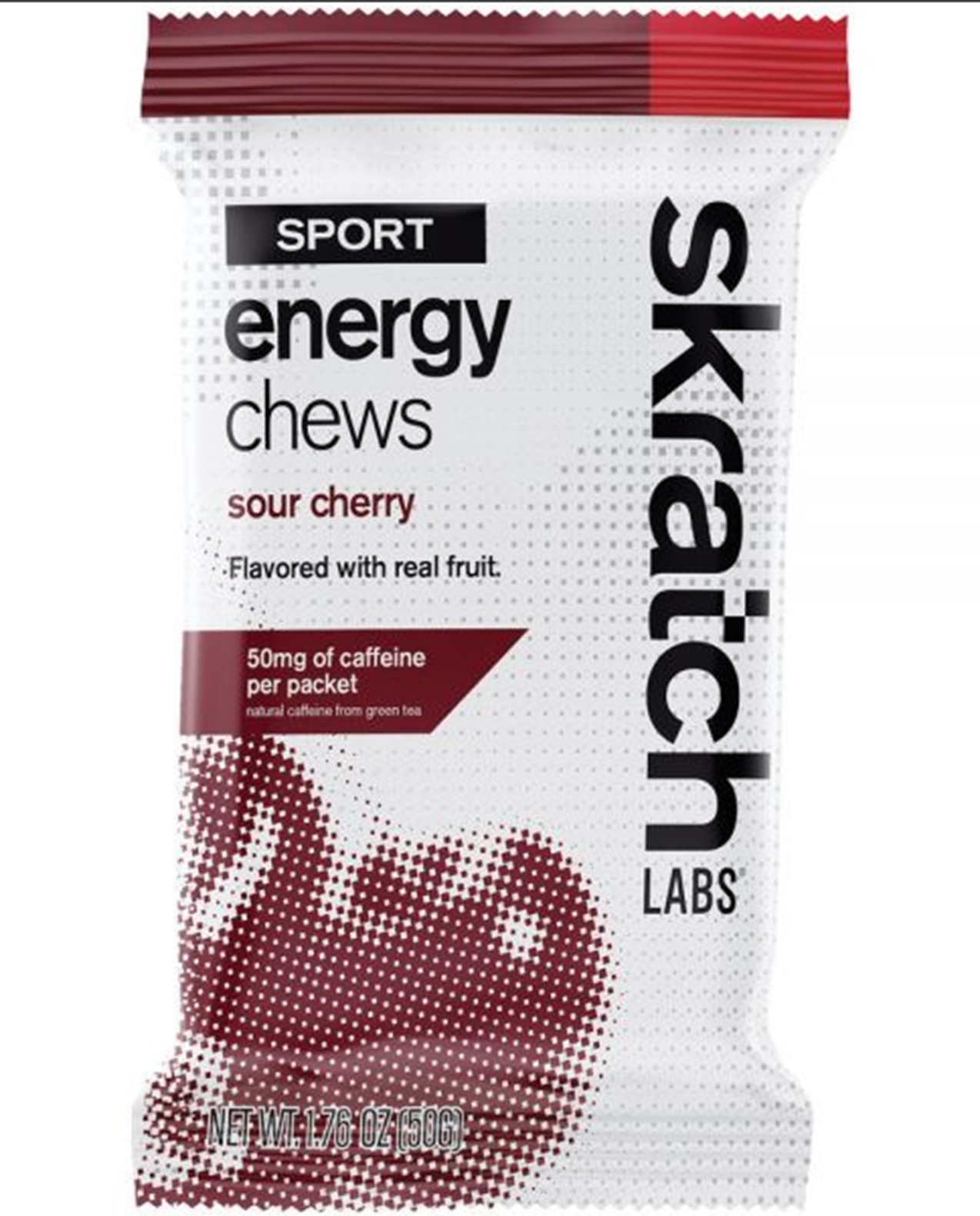 Sport Chews Sour Cherry Caffeinated