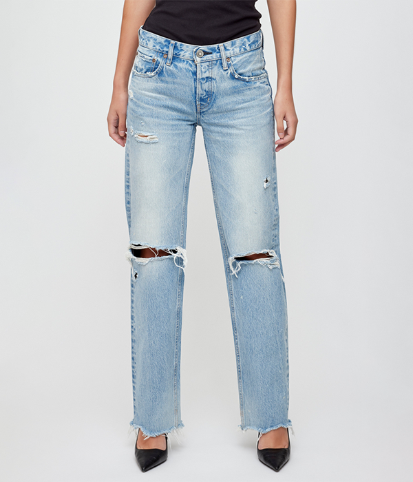Womens MV Odessa Straight Low in Light Blue