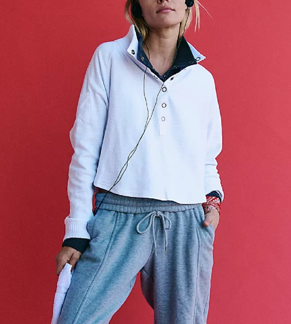 Womens So Fly Henley Layer Coddy