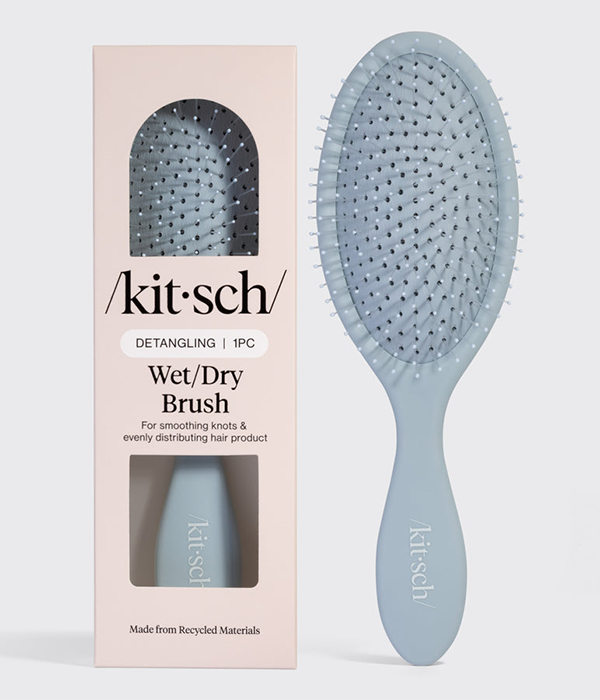 Recycled Plastic Wet/Dry Brush- Haze Blue