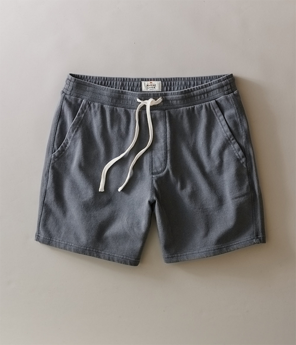 Mens Cloud 9 Terry Short 6" in Asphalt