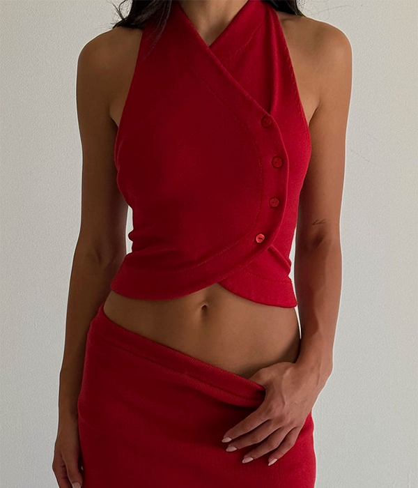 Womens Ryder Cloud Knit Halter