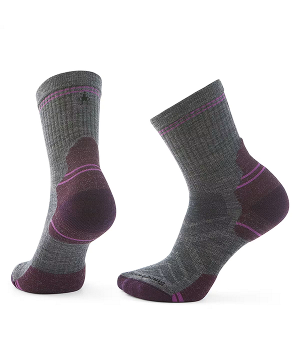 Womens Hike Targeted Cushion Mid Crew Socks