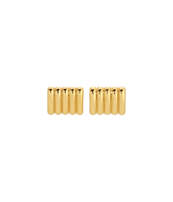 Womens Clemmie Gold Earring