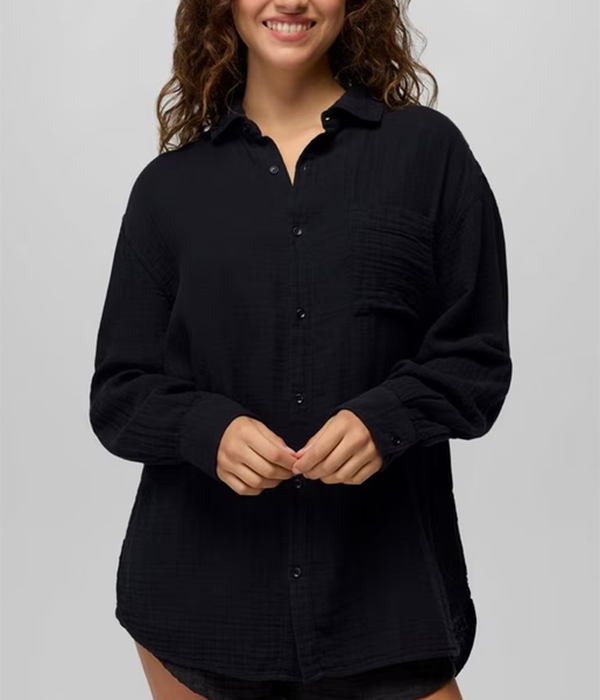Womens Hideaways Button Down Top