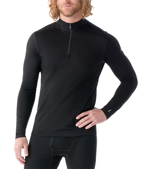 Mens Classic All-Season Merino Base Layer 1/4 Zip