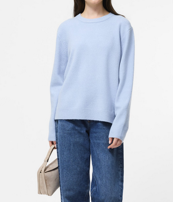 Womens Emilia Knit Boyfriend Pullover