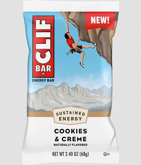 Clif Bar Cookies and Cream