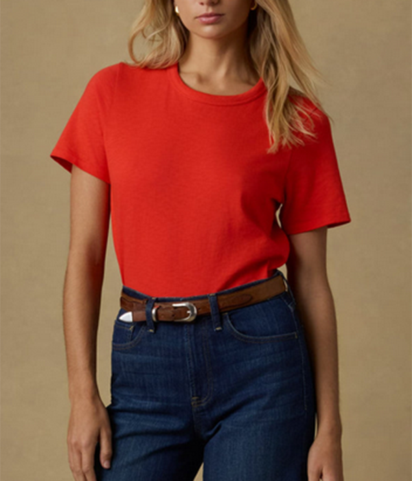 Womens Sunwashed Essential Tee