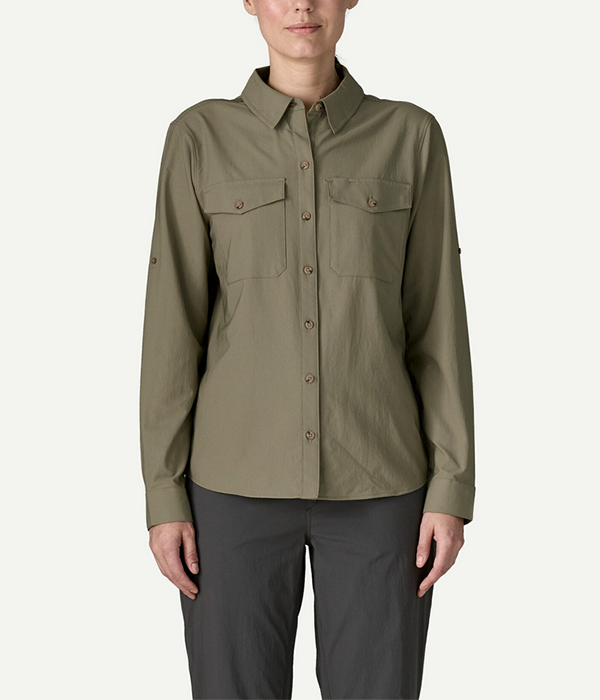Womens L/S Self Guided Sun Shirt