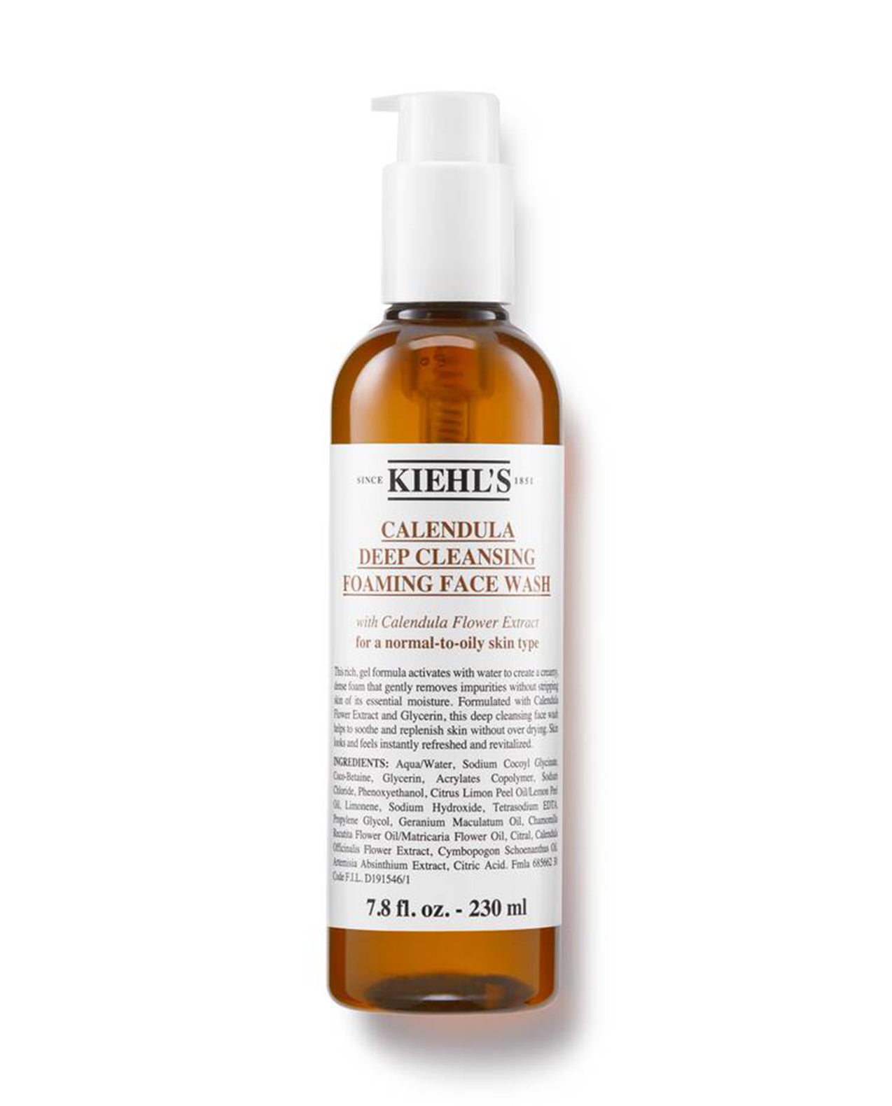 KIEHLS 230mL Calendula Foaming Wash