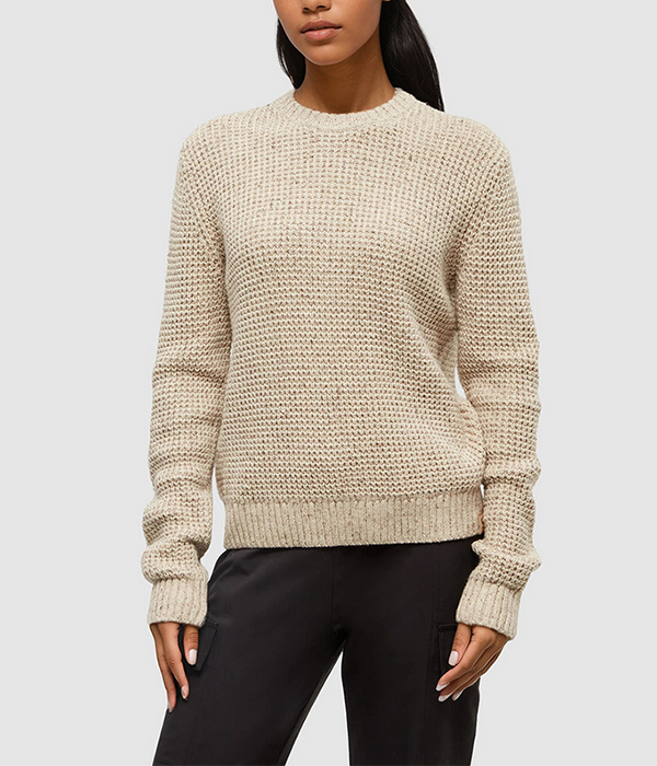 Womens Highline Nep Crew Sweater