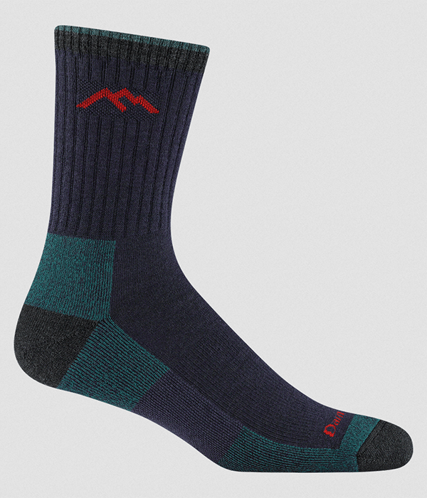 DARN TOUGH Mens Merino Wool Micro Crew Cushion