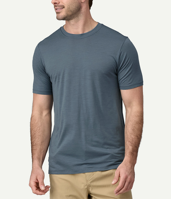 Mens Cap Cool Merino Blend Shirt