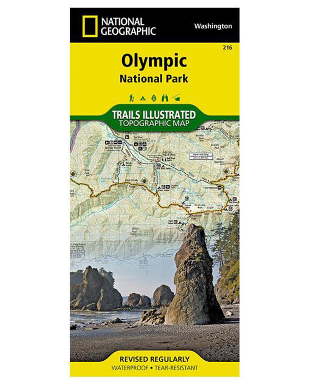 NATIONAL GEO MAPS Olympic National Park #216