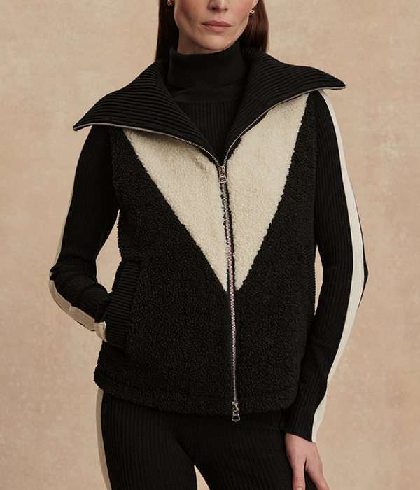 Womens Caspian Sherpa Gilet