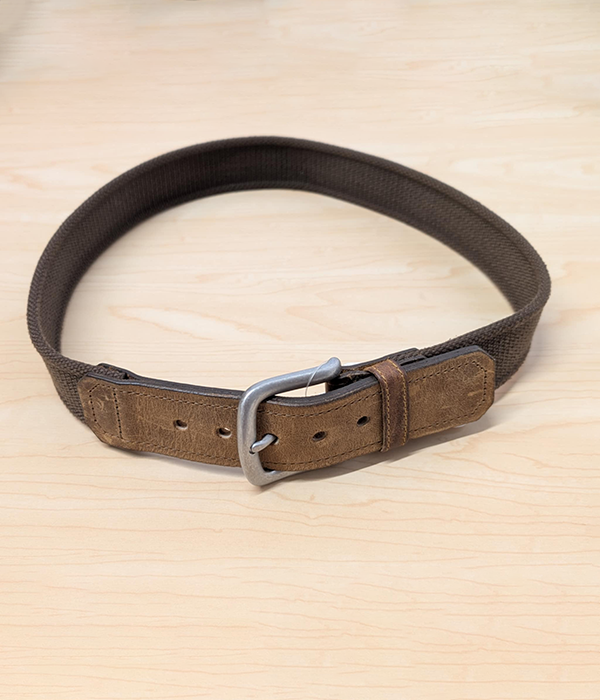 8mm Leather Tip - Antique Slvr Buckle