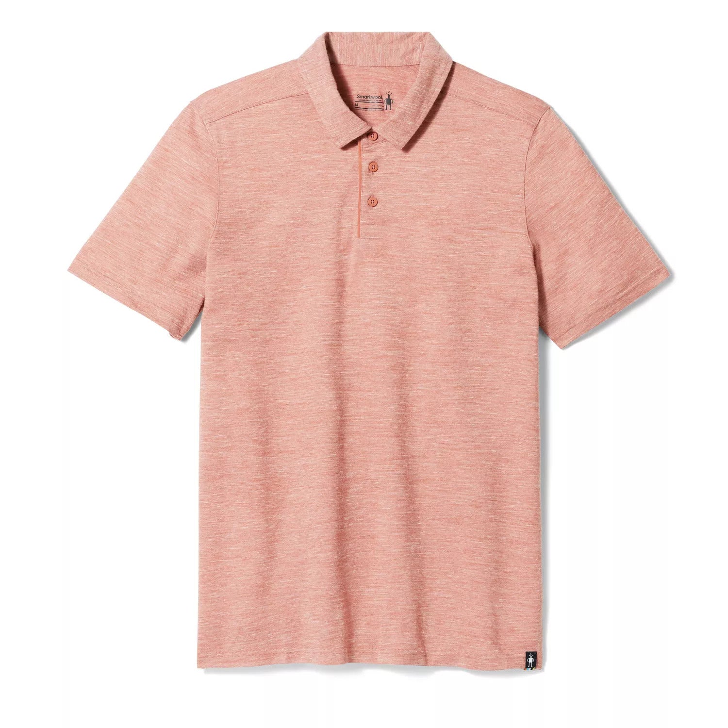 Mens Merino Hemp Blend Short Sleeve Polo