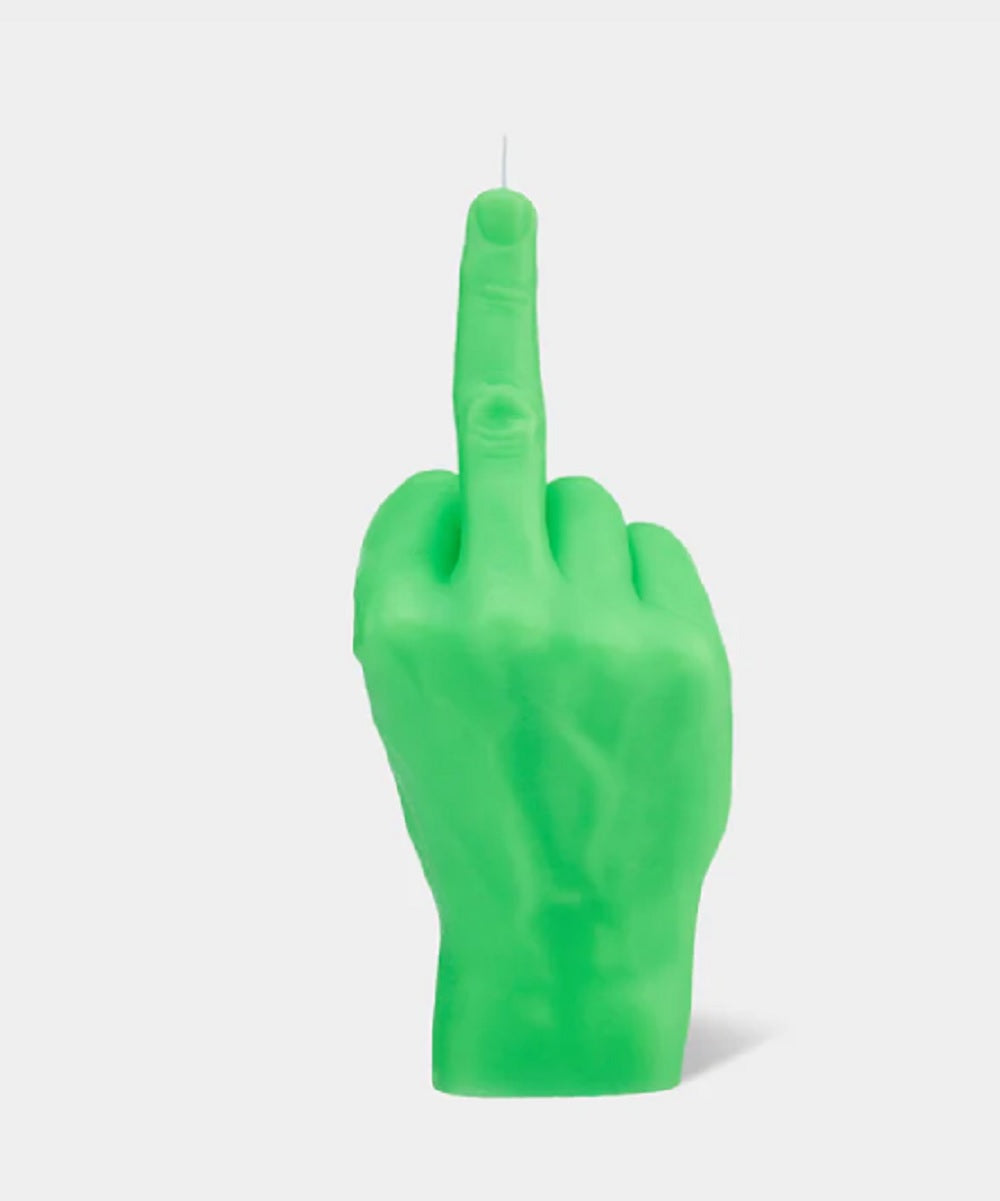 CandleHand Hand Gesture Middle Finger Candle