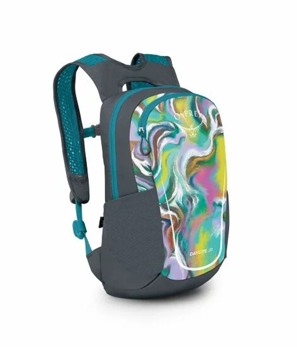 Daylite Jr Pack in Euphoria Rainbow Print Tungsten