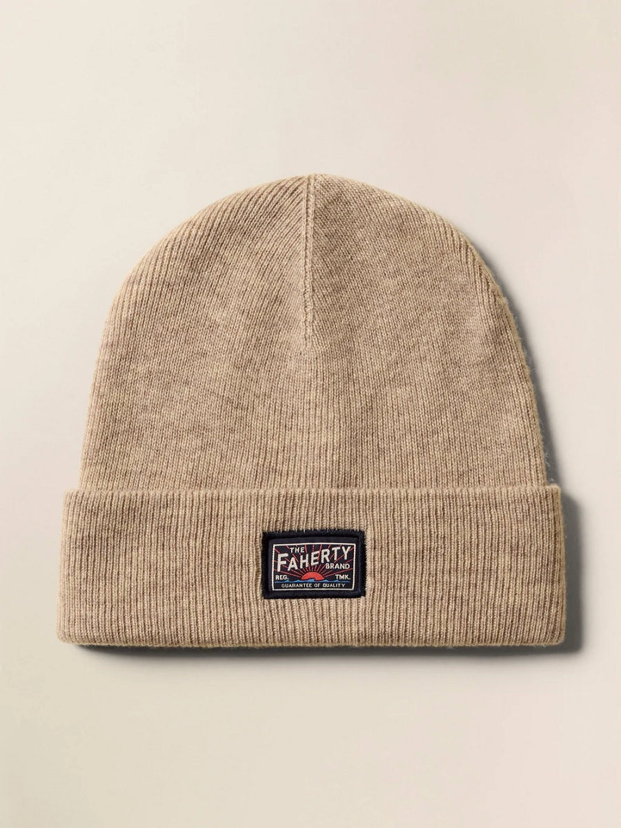 Mens Core Logo Beanie F24
