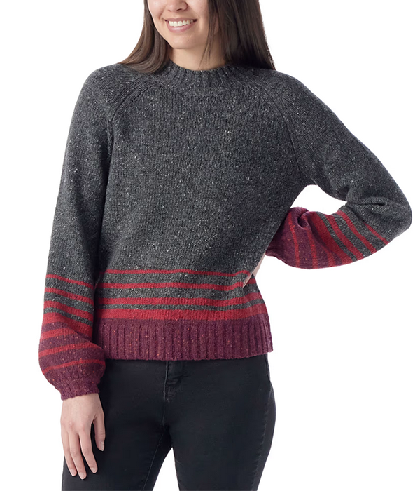Womens Cozy Lodge Ombre Sweater