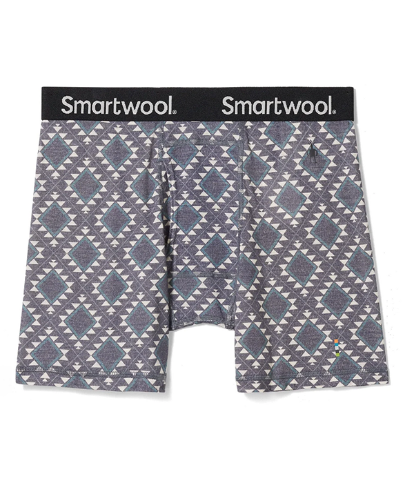 Mens Merino Print Boxer Brief Boxed