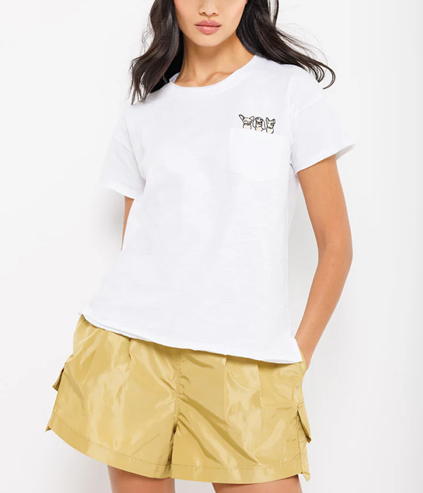 Womens Pocket Pups Top