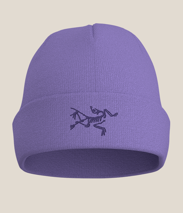 Embroidered Bird Toque F25